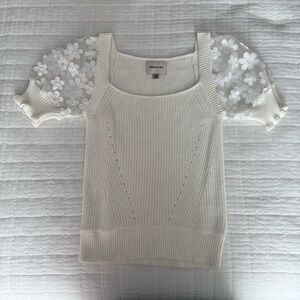 Industry Mixed Media Sweater Top